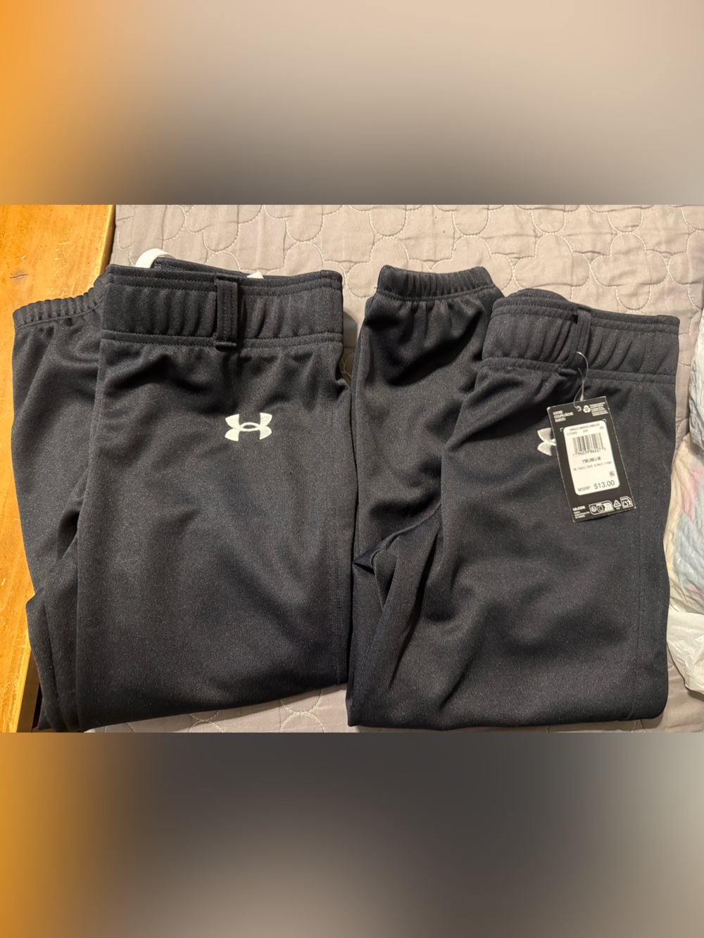 Under Armour Kids Black Baseball pants